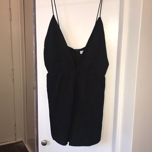 NEW! Tobi Black Backless Romper